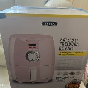Pink small air fryer
